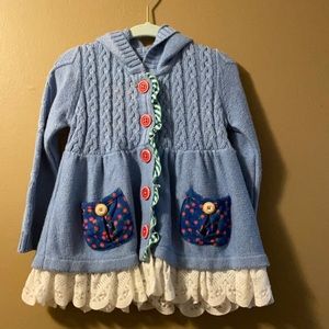 Matilda Jane sweater hoodie 18/24